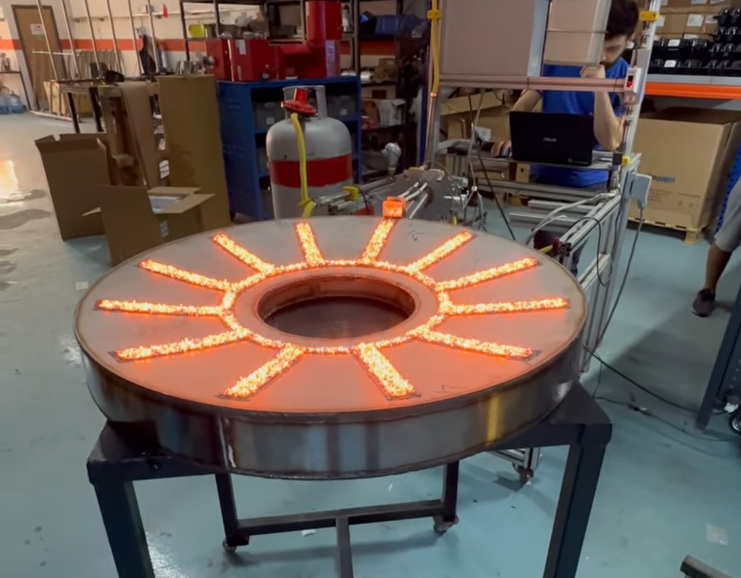 Metal Fiber Burner Application Example 3