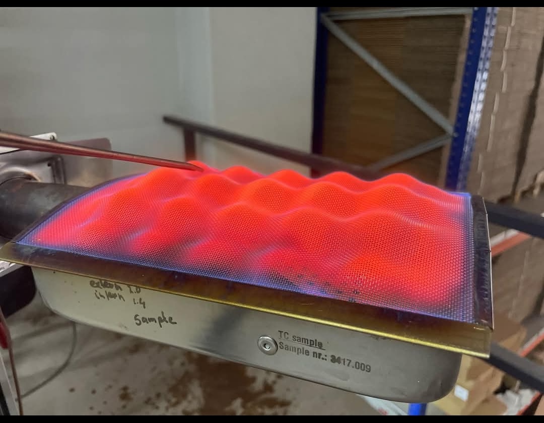 Metal Fiber Burner Application Example 4