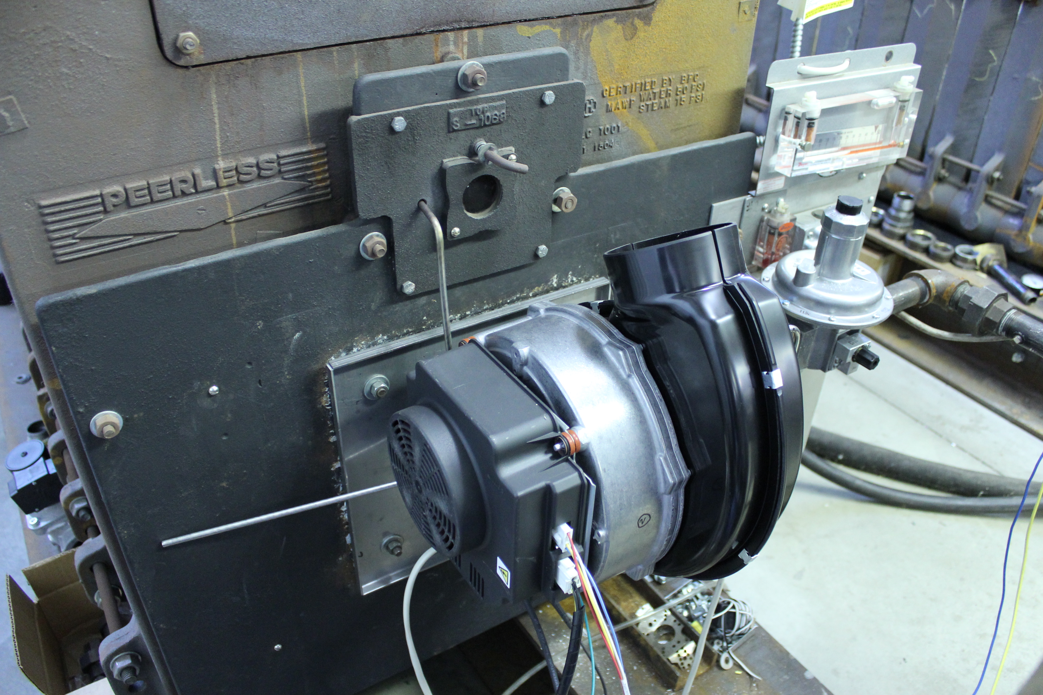 Cylindrical Metal Burner Application Example 1