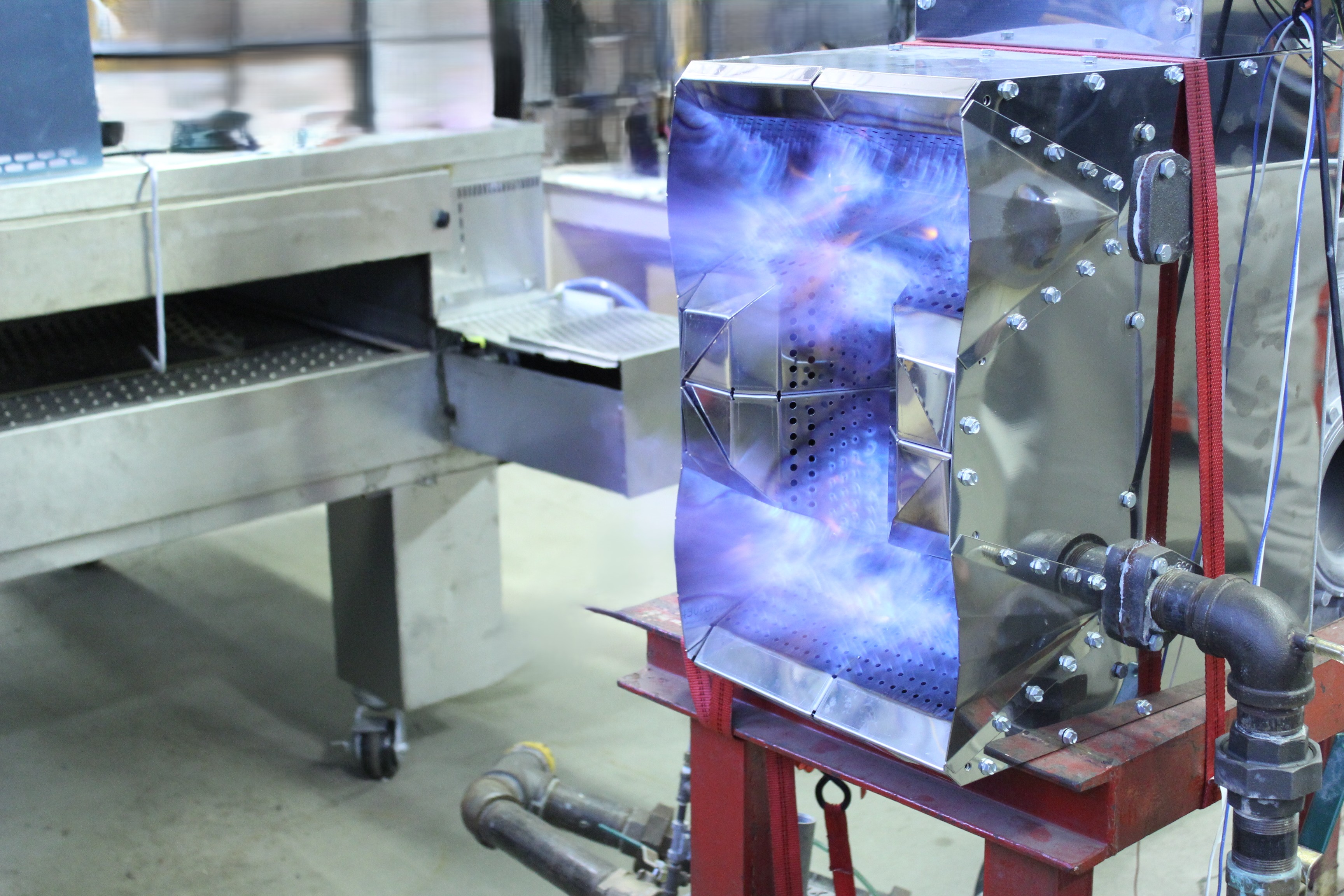 Duct Burner — Metal Surface Combustion Burner
