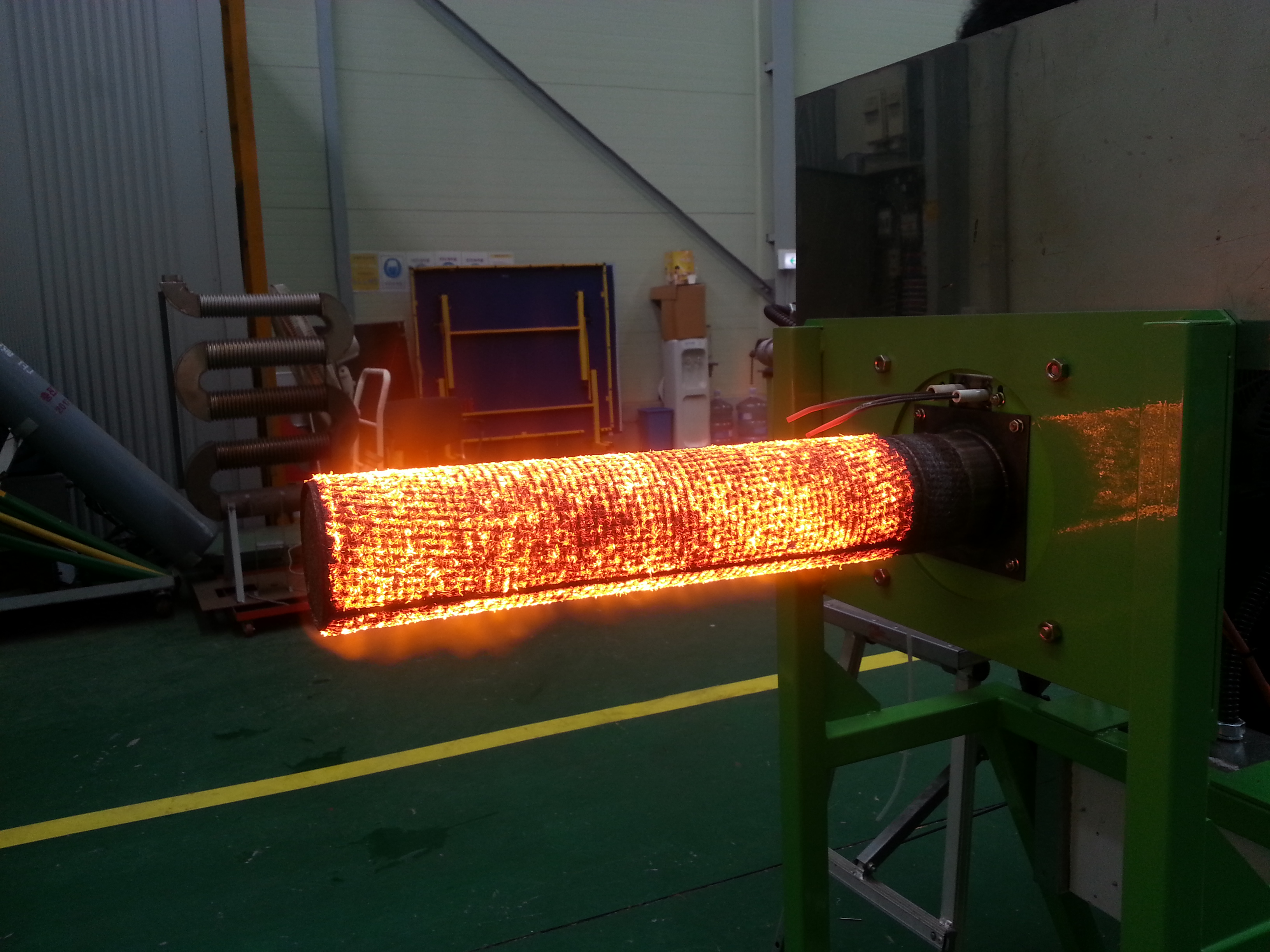 Metal Fiber Burner Radiant Heating